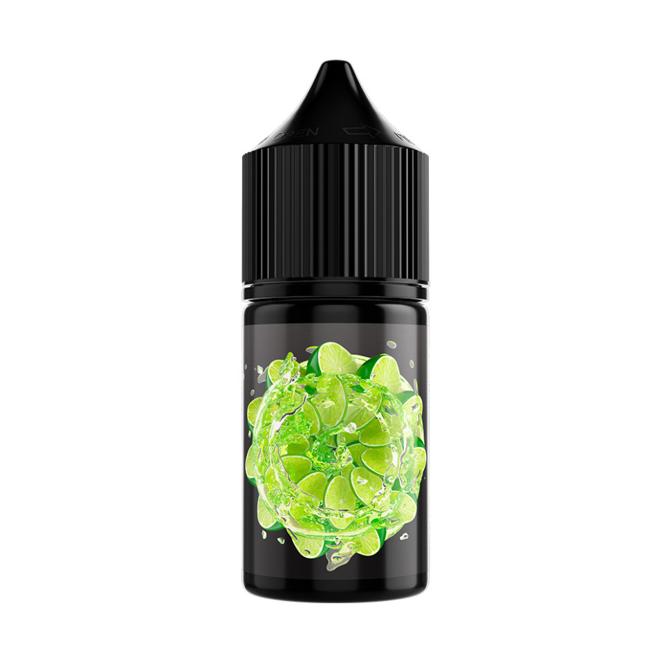 Жидкость SALT SOAK L 30мл 20мг - Lime Soda (Газировка с лаймом)