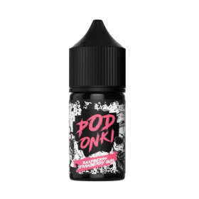 Жидкость SALT PODONKI V1 30мл 20мг STRONG Raspberry Strawberry Gum - Малиново-клубничная жвачка