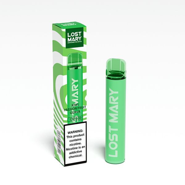 Эл. сигарета Lost Mary (1500) Kiwi Passion Fruit Guava - Киви Маракуйя Гуава