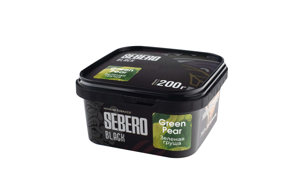 Sebero Black 200гр Green pear - Зеленая груша