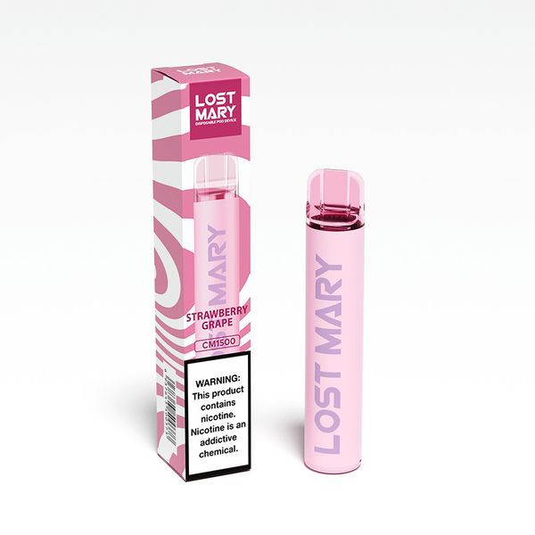 Эл. сигарета Lost Mary (1500) Strawberry Grape - Клубника Виноград