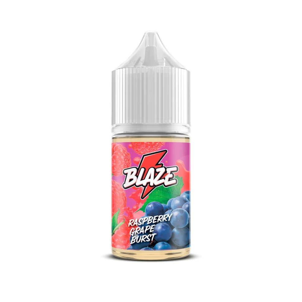 Жидкость SALT Blaze 30мл 20мг - Raspberry Grape Burst (Виноград с малиной)