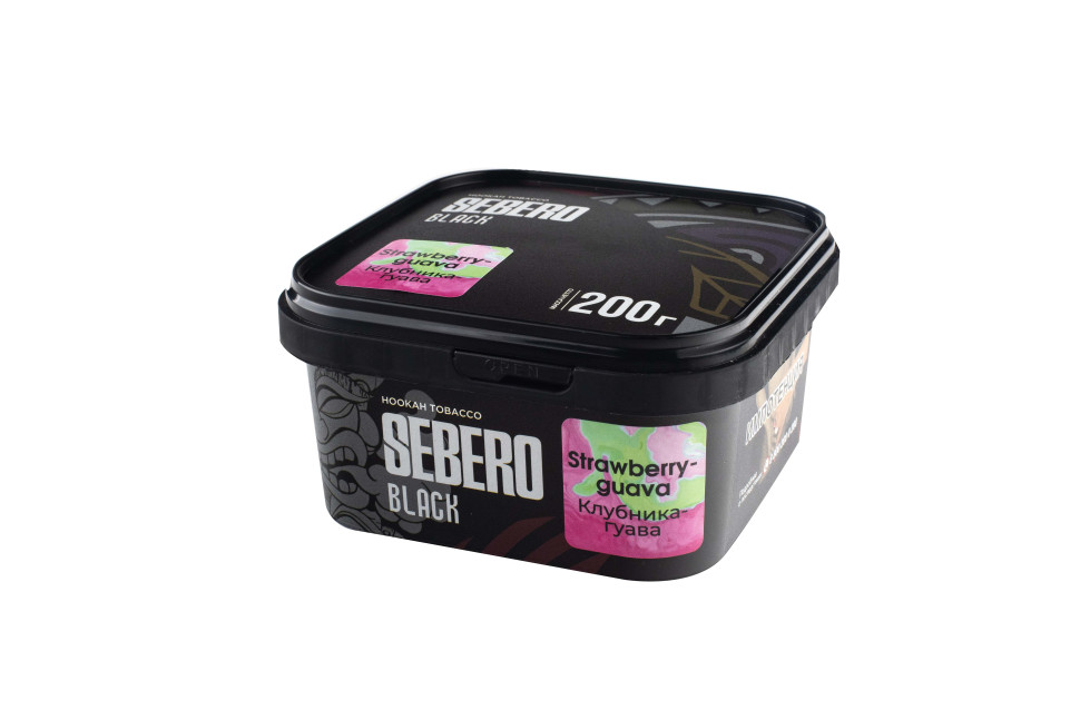 Sebero Black 200гр Strawberry-Guava - Клубника Гуава