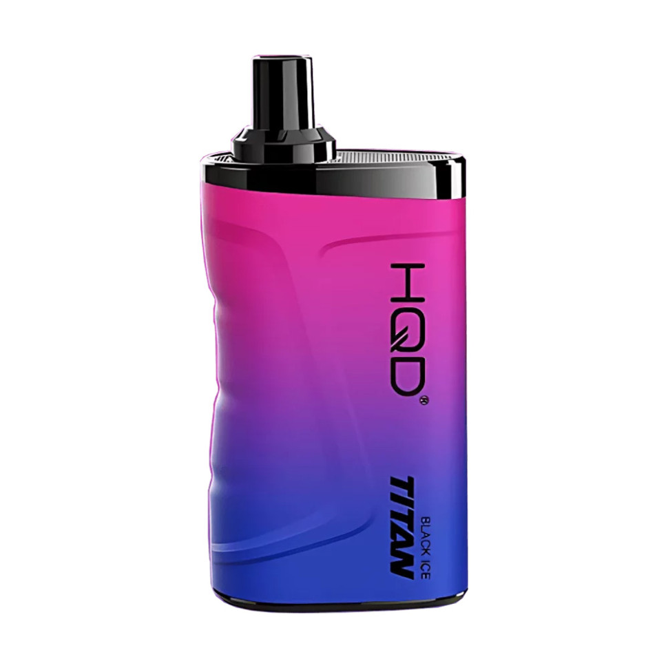 Эл. сигарета HQD Titan (7000) Black ice - Ежевика