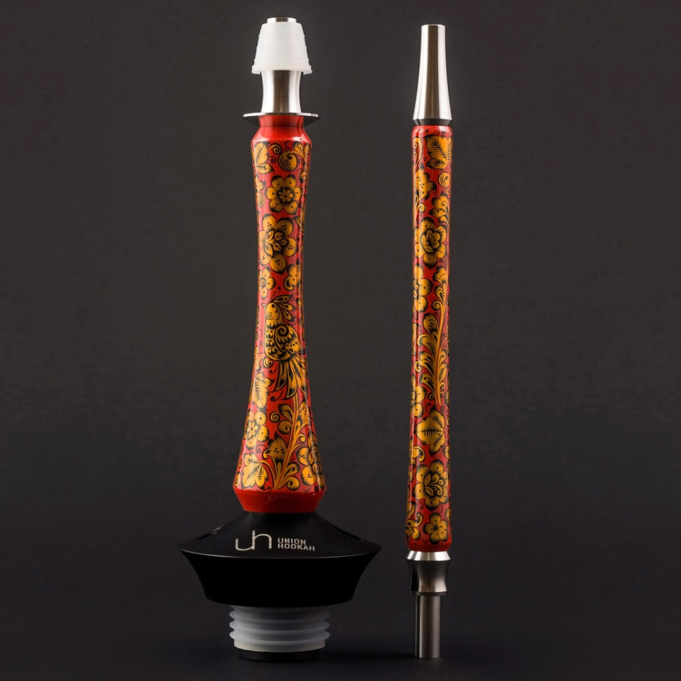 Кальян Union Hookah Хохлома HD - Кудрина на красном