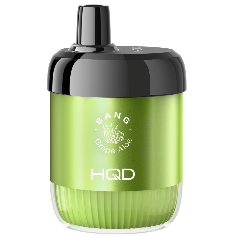 Эл. сигарета HQD BANG (3600) Grape Aloe - Виноград Алоэ