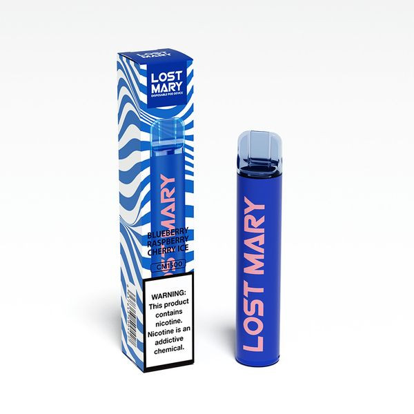 Эл. сигарета Lost Mary (1500) Blue Razz Cherry Ice - Черника Малина Вишня
