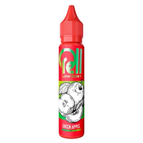 Жидкость SALT Rell Red Low Cost 30мл 20мг - Green Apple (Зелёное яблоко)