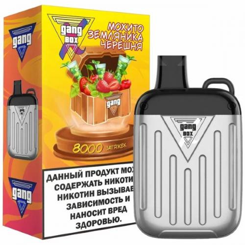Эл. сигарета GANG XBOX (8000) - Мохито земляника-черешня