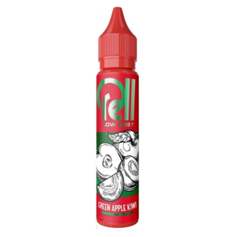 Жидкость SALT Rell Red Low Cost 30мл 20мг - Green Apple Kiwi (Зелёное яблоко, киви)