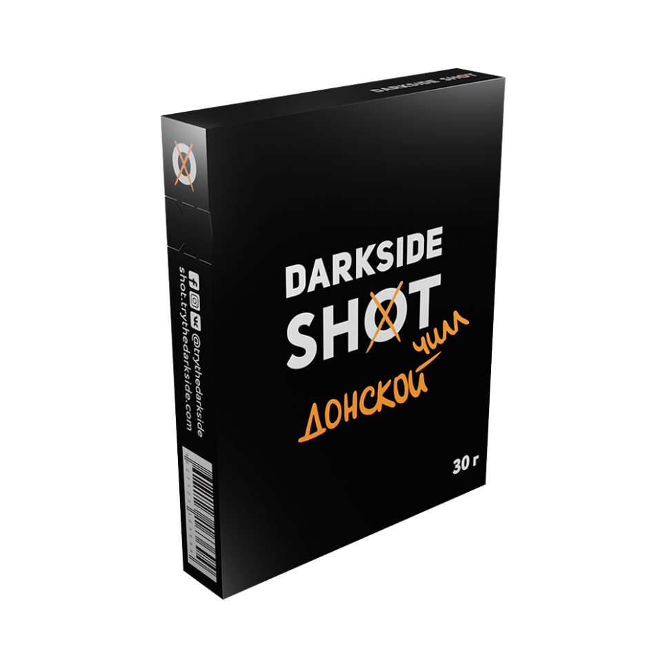 (МТ) Darkside SHOT 30гр Донской чилл (Нуга, Дыня, Лимон)
