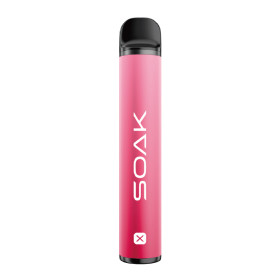 Эл. сигарета SOAK X (1500) - Raspberry Yogurt (Йогурт с малиной)