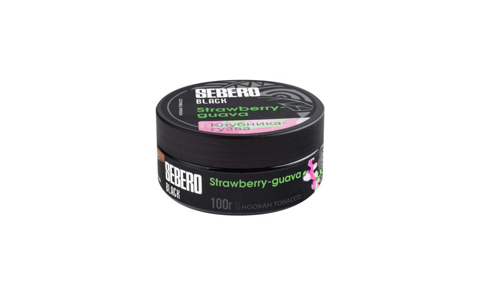 Sebero Black 100гр Strawberry-Guava - Клубника Гуава