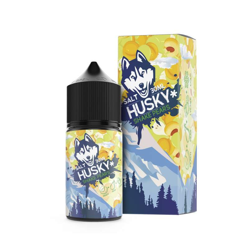 Жидкость SALT Husky 30мл 20мг - SHAKE PEARS (груша,персик,личи,холодок)