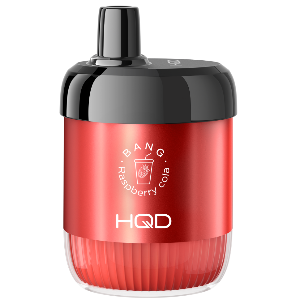 Эл. сигарета HQD BANG (3600) Raspberry Cola - Малина Кола