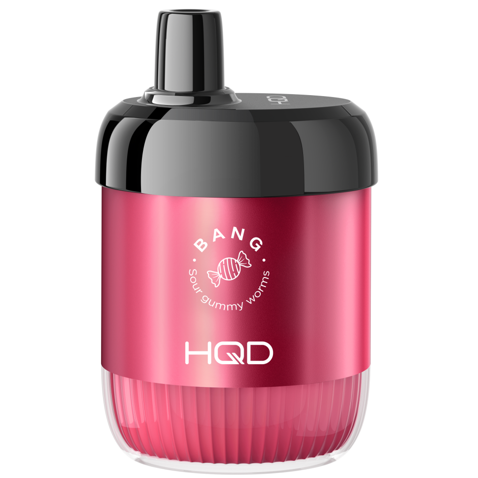 Эл. сигарета HQD BANG (3600) Sour Gummy Worms - Кислые червяки