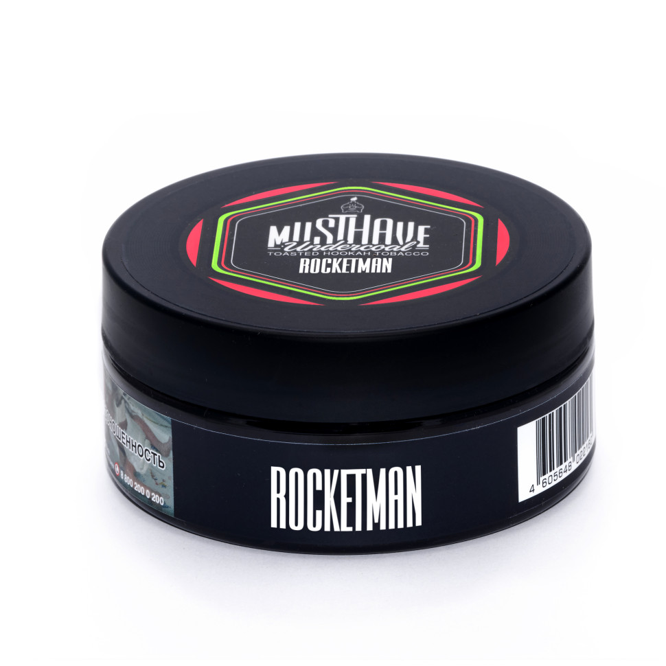 (МТ) Must Have 125гр Rocketman - Клубника, киви, грейпфрут