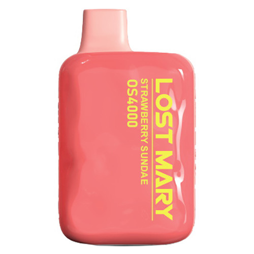 Эл. сигарета Lost Mary (4000) Strawberry Sundae - Клубника