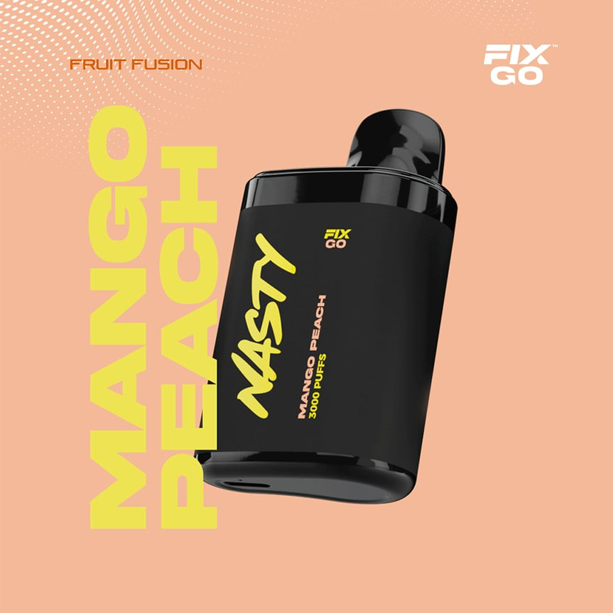 Эл. сигарета Nasty Fix (3000) Mango Peach - Манго Персик