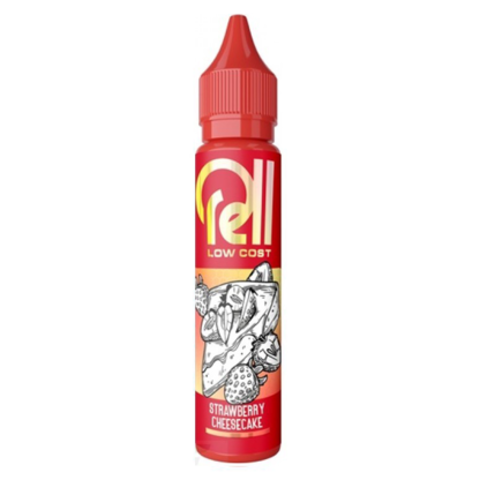 Жидкость SALT Rell Red Low Cost 30мл 20мг - Strawberry Cheesecake (Клубничный чизкейк)