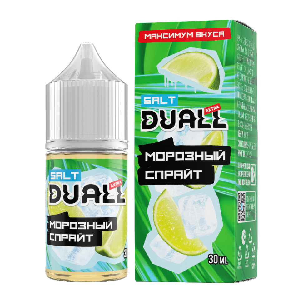 Жидкость SALT Duall EXTRA 30ml 20mg hard - Морозный спрайт