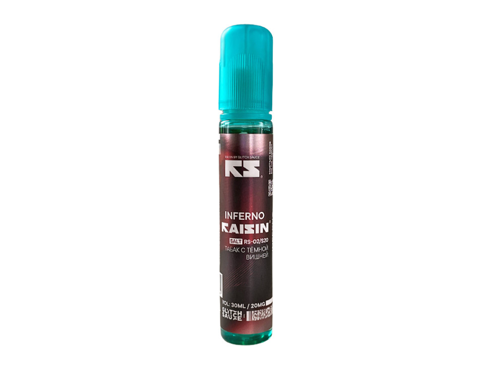 Жидкость SALT Raisin 30мл 20мг STRONG Inferno - Табак с тёмной вишней