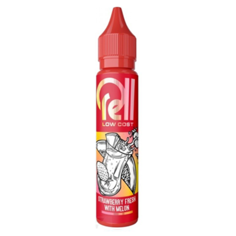 Жидкость SALT Rell Red Low Cost 30мл 20мг - Strawberry Fresh With Melon (Клубничный фреш, дыня)