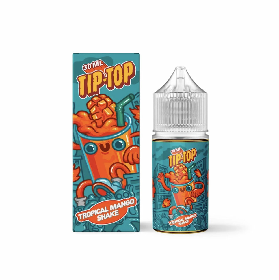 Жидкость SALT Tip-Top 30мл 20мг Hybrid - Tropical Mango Shake - Манго