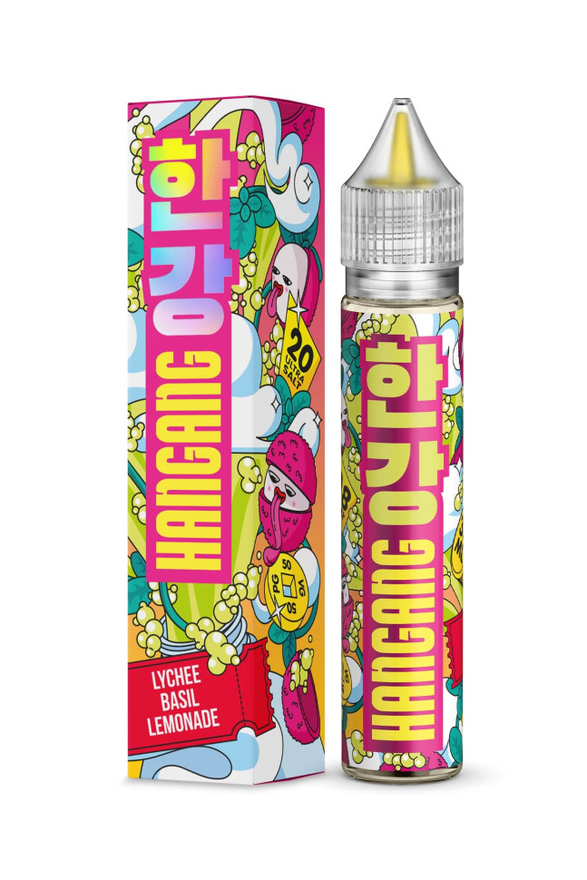 Жидкость SALT HOTSPOT HANGANG 30мл 18мг - Lemonade Lychee Basil (Лимонад, личи, базилик)