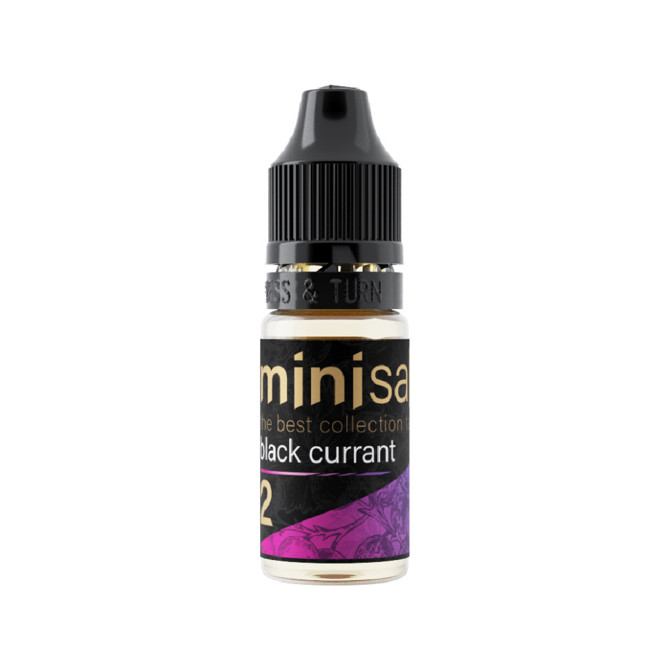 Жидкость SALT Mini 10мл 20мг - Black Currant - Черная смородина