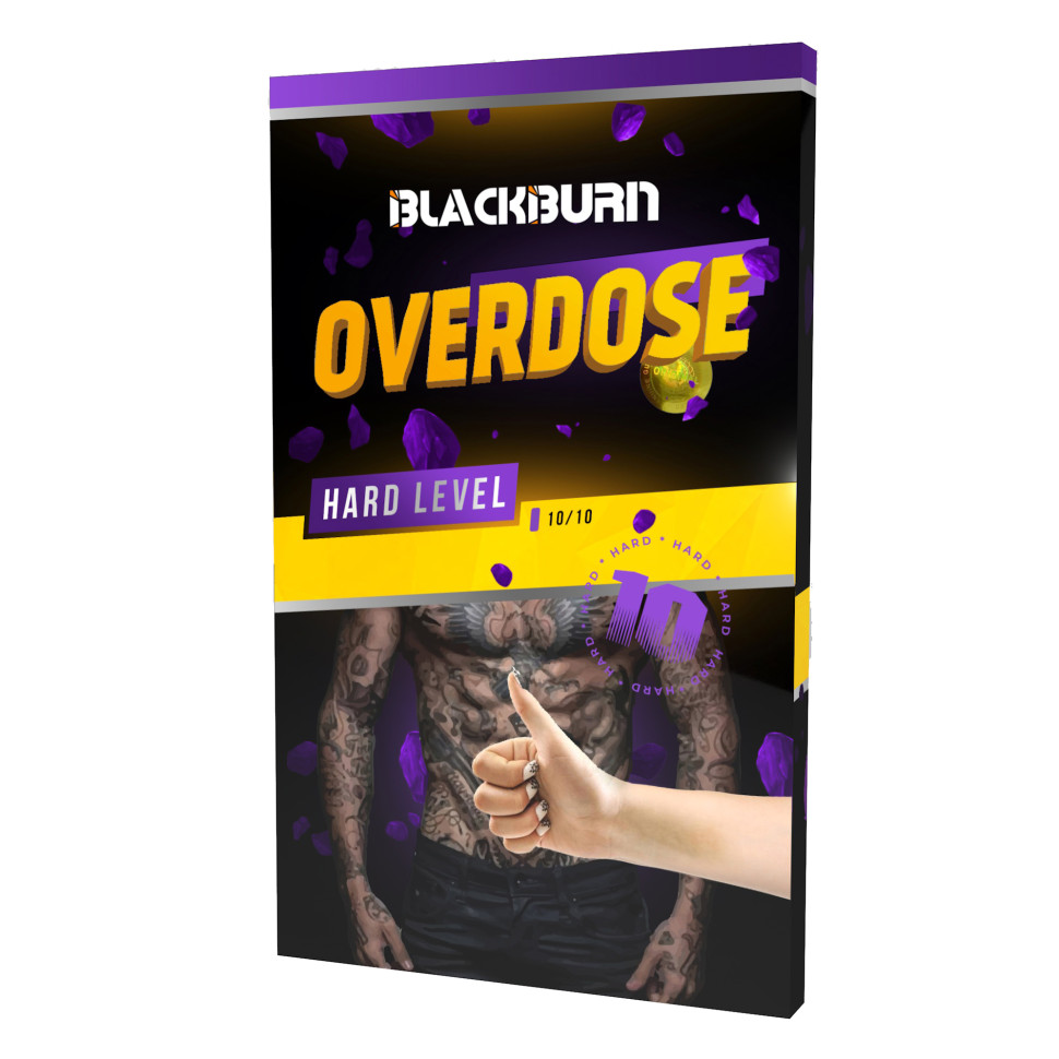 (МТ) Black Burn 100гр Overdose - Лимон и лайм