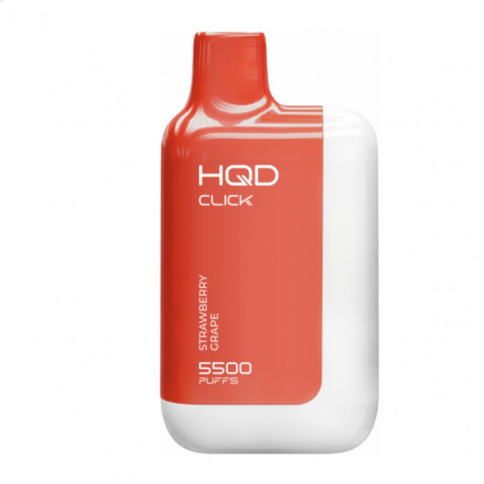 HQD CLICK POD Strawberry Grape - Клубника виноград