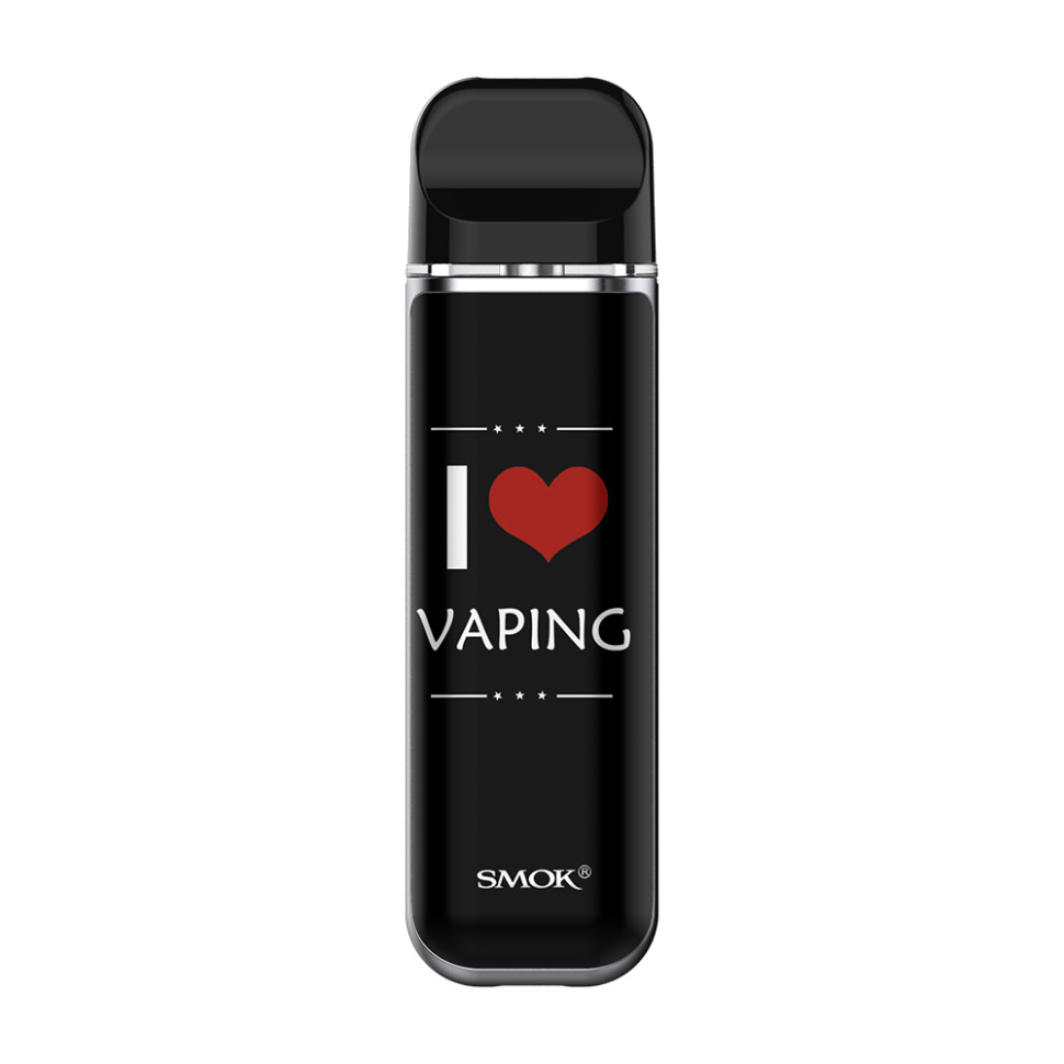 POD-система SMOK Novo 2 Pod Kit I love vaping - С наклейкой "Я люблю вейпинг"