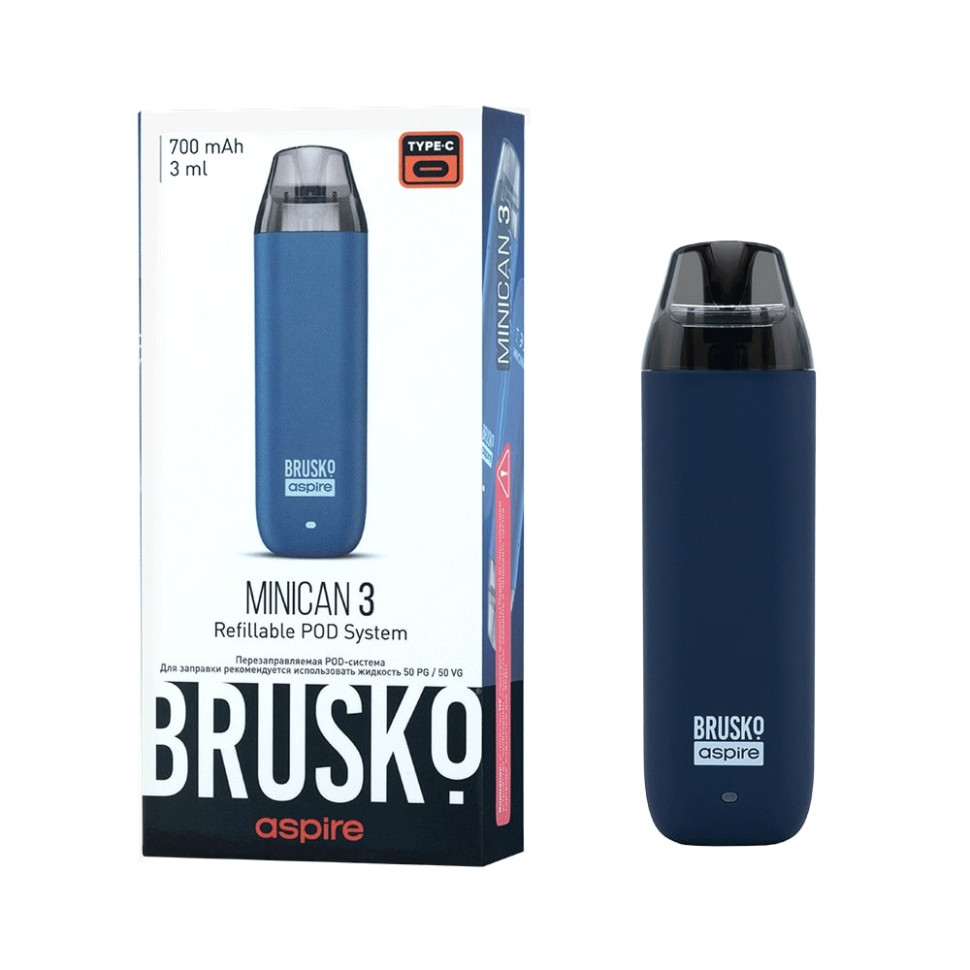 POD-система Brusko Minican 3 - Темно-синий