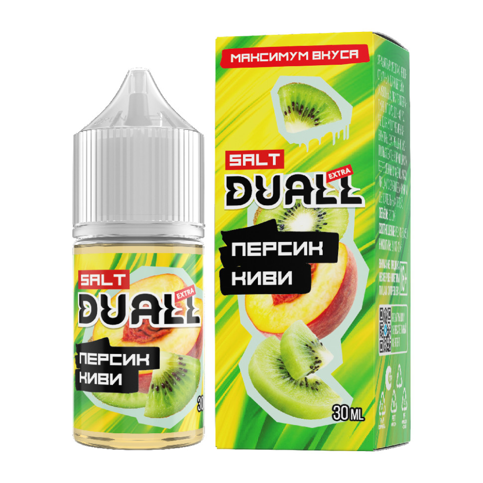 Жидкость SALT Duall EXTRA 30ml 20mg hard - Персик киви