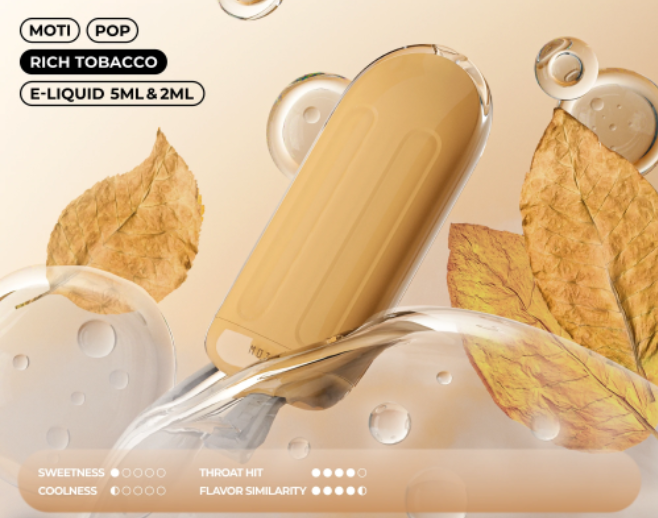 Эл. сигарета Moti POP (1200) Rich Tobacco - Табак