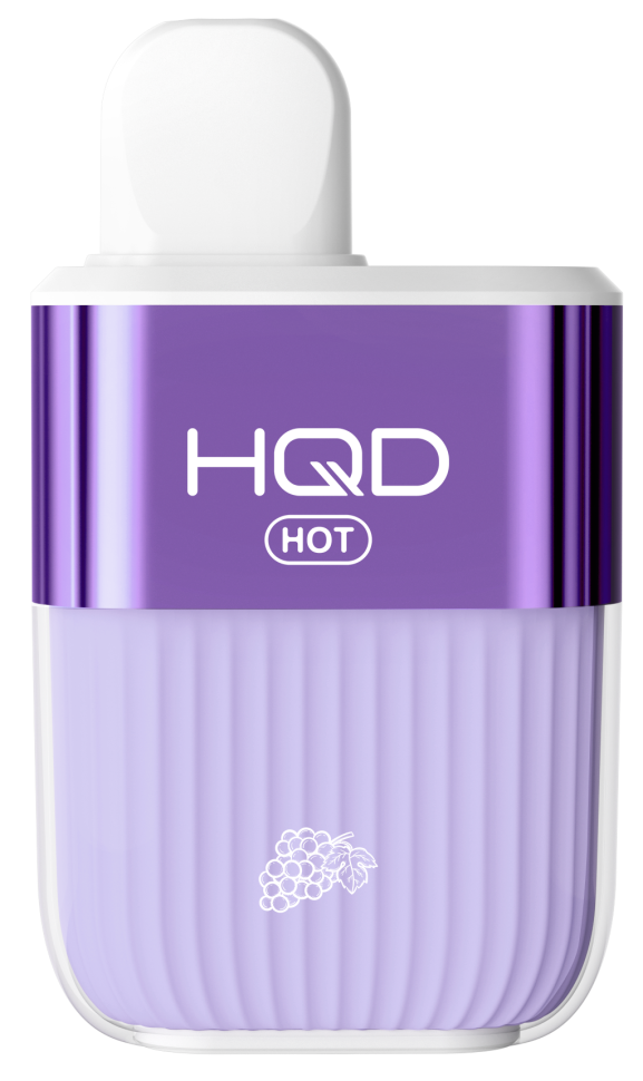 Эл. сигарета HQD HOT (5000) Grapey - Виноград