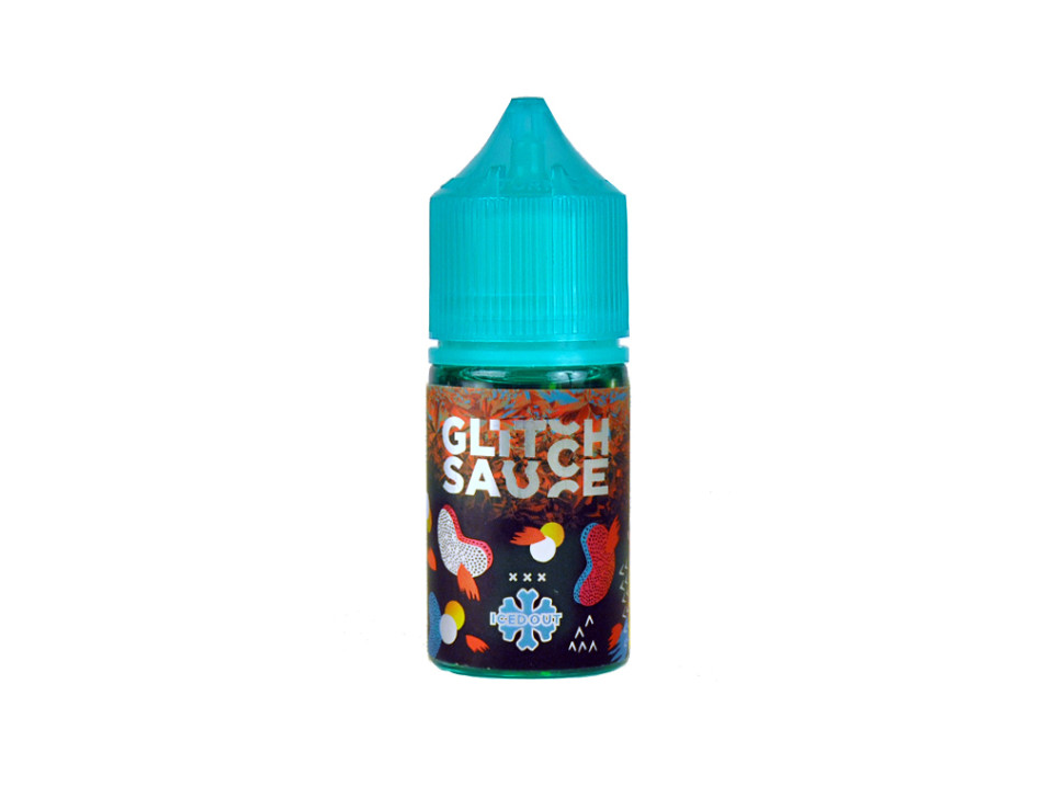 Жидкость Glitch Sauce - Low Kick ICED OUT (Ледяная питайя с ванилью) 30 мл 9 мг