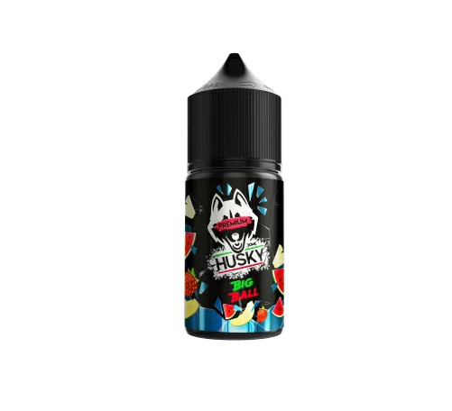 Жидкость SALT Husky 30мл 20мг Premium - Big ball (арбуз, дыня, клубника и лед)