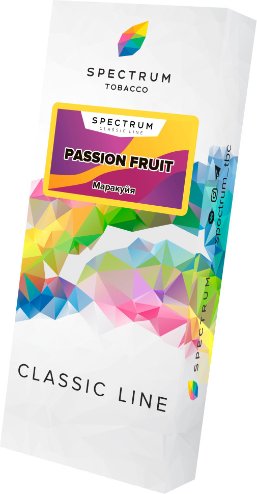 (MT) Spectrum 100гр (Classic) Passion Fruit - Маракуйя