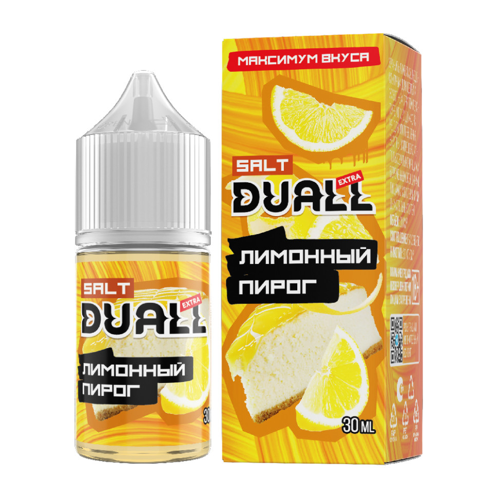 Жидкость SALT Duall EXTRA 30ml 20mg hard - Лимонный пирог