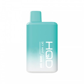 Эл. сигарета HQD Cuvie Bar (7000) Sky Mint - Мятная жвачка