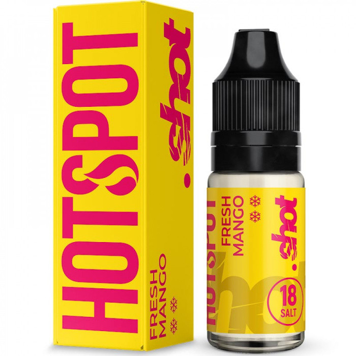 Жидкость SALT HOTSPOT Shot 10мл 18мг - Fresh mango (Свежее манго)