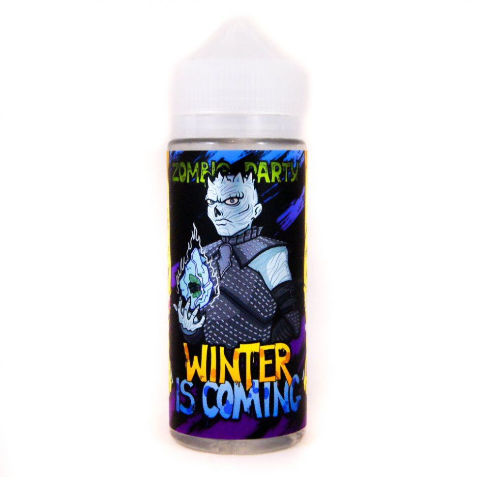 Жидкость SALT Zombie Party 30мл 20мг - Winter is coming (Дыня, ананас, холодок)