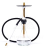 Кальян Alpha Hookah Model S – White Cosmo (белый с блестками)