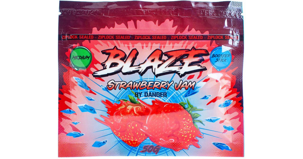Blaze Hard 50гр Strawberry Jam - Клубничный джем