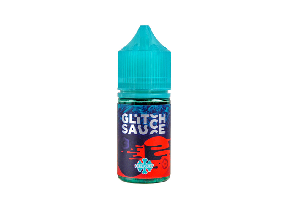 Жидкость SALT Glitch Sauce Iced Out 30мл 20мг STRONG Cranberry - Энергетик с клюквой