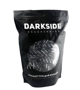 Мундштуки одноразовые Darkside в брендированной упаковке (Черный, 100шт.)