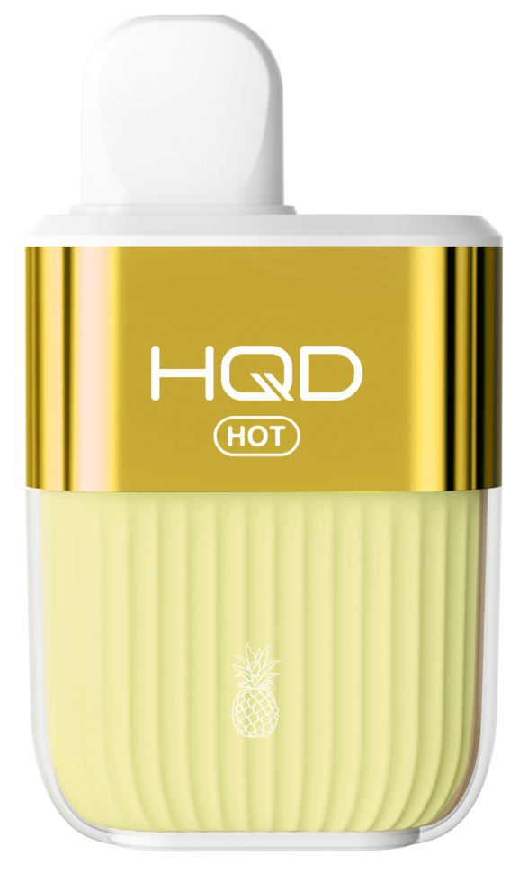 Эл. сигарета HQD HOT (5000) Pineapple - Ананас