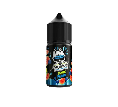 Жидкость SALT Husky 30мл 20мг Premium strong - Dark flesh (черника, гуава и лед)